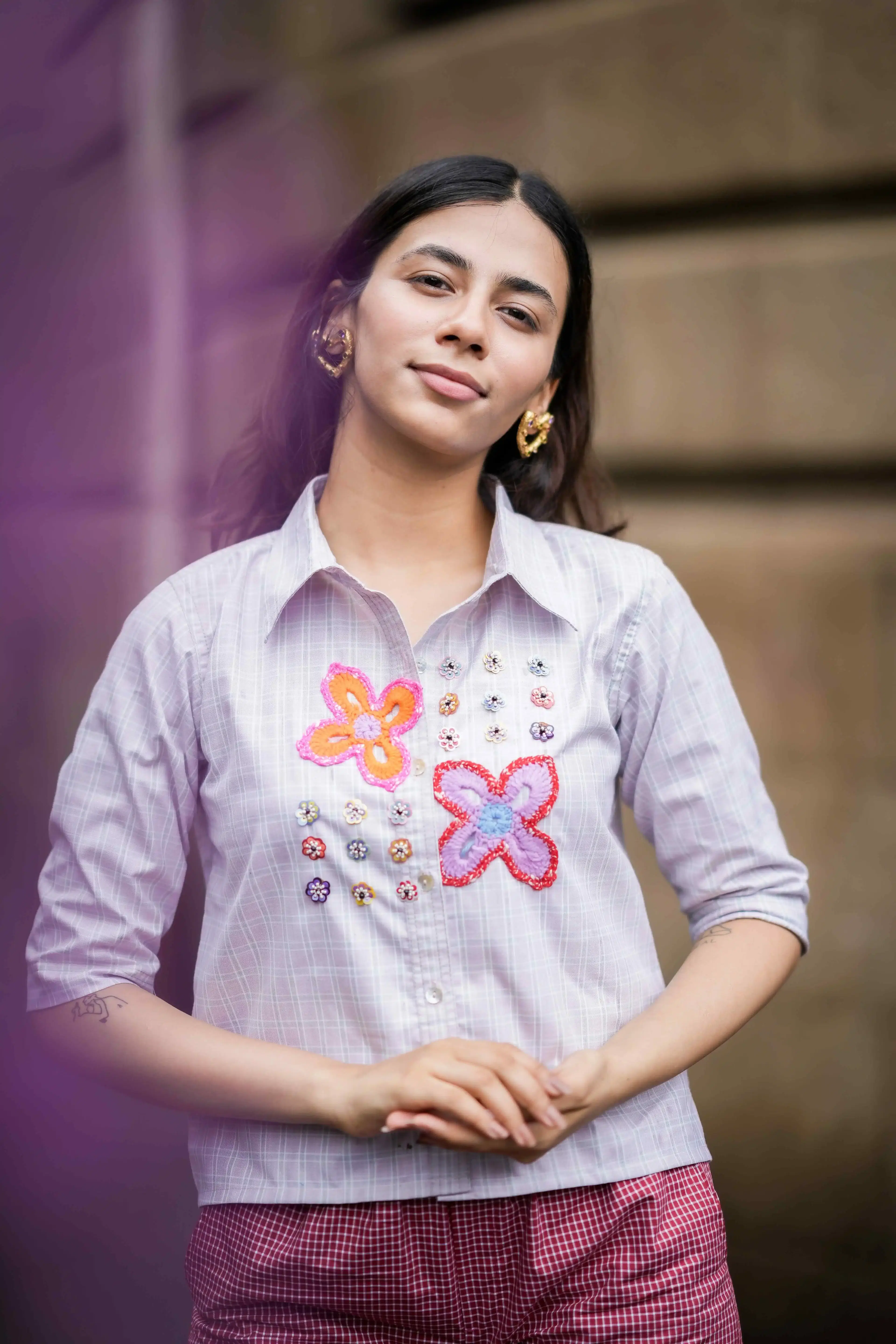 Pink crochet shirt 1.webp