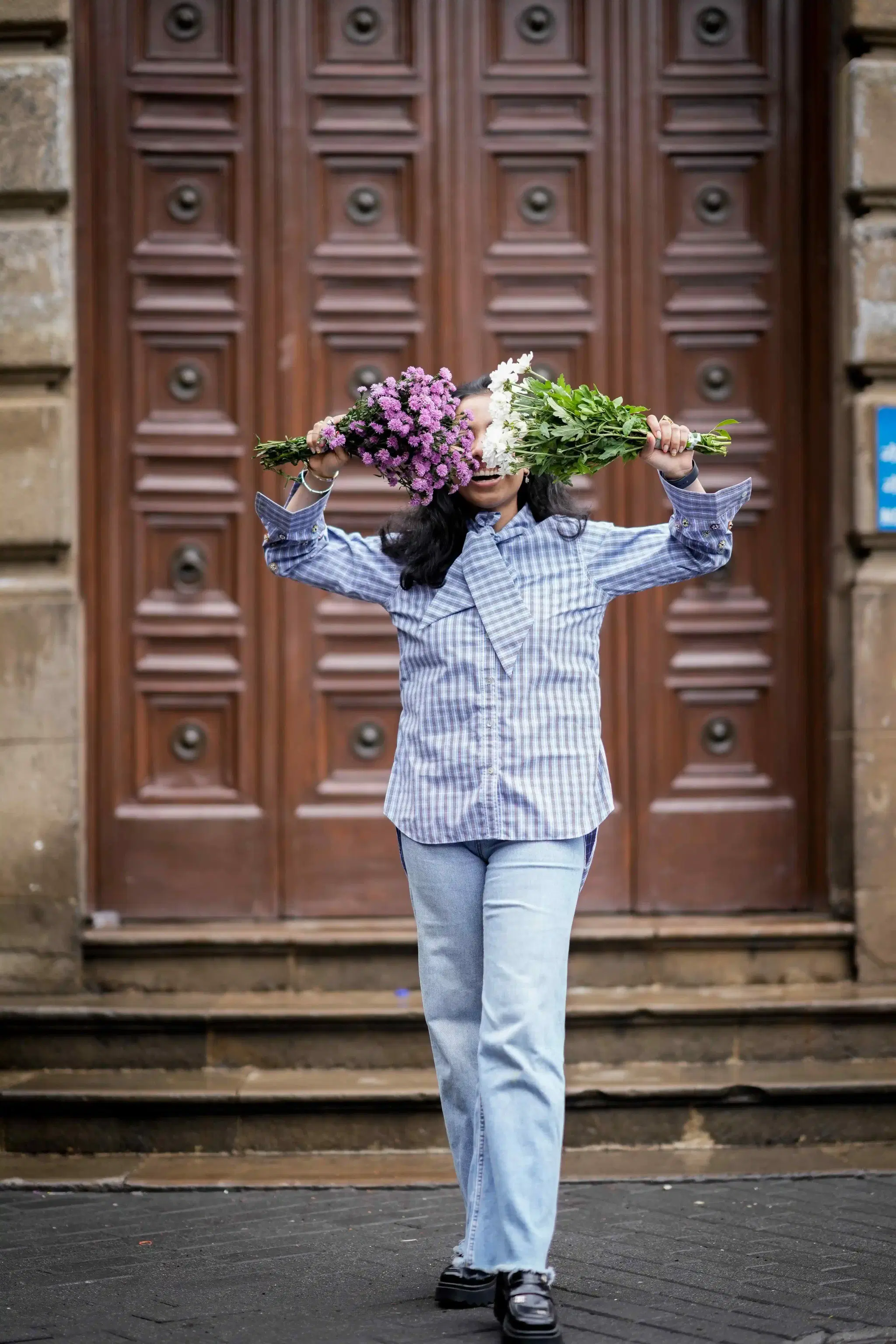 Blue sequins shirt 1.webp